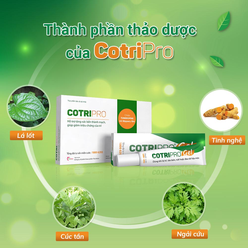Các dược liệu chuyên gia khuyên dùng cũng có trong CotriPro! 1
