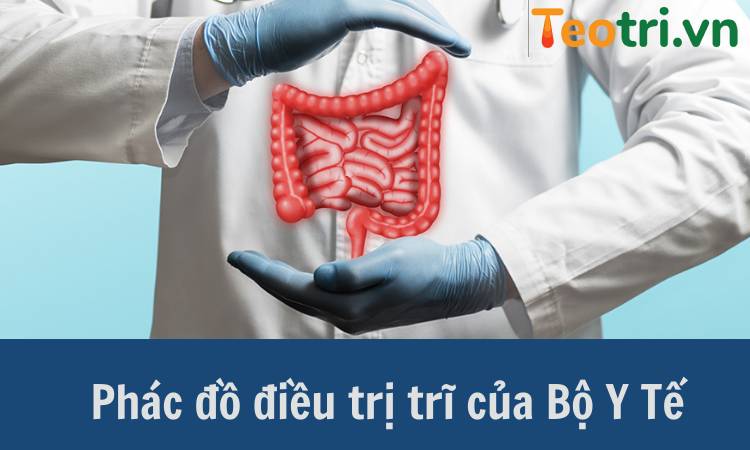 Phác đồ điều trị bệnh trĩ có can thiệp ngoại khoa của Bộ Y Tế