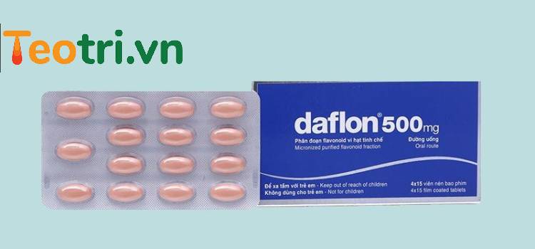 Thuốc tăng cường sức bền thành mạch Daflon 1