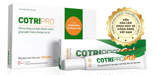 Khi mắc trĩ, dùng CotriPro như thế nào để đạy hiệu quả nhanh, và tiết kiệm tối đa chi phí? 1