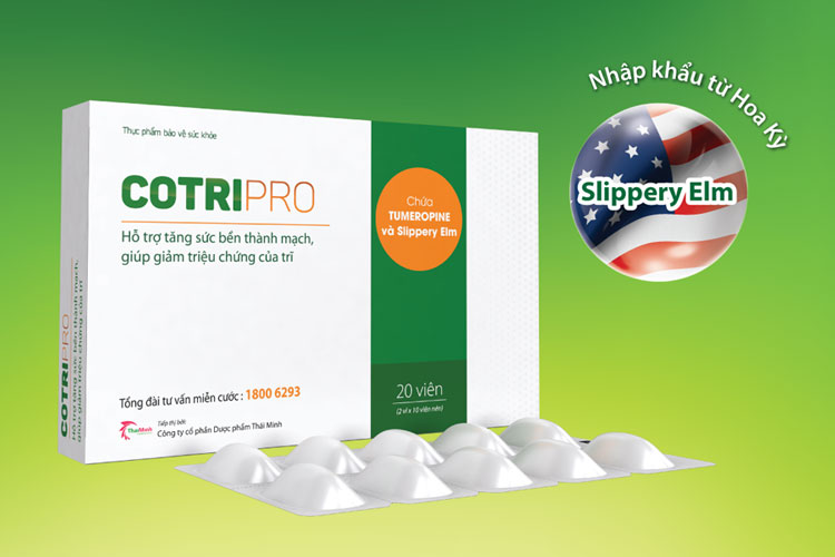 Dùng Cotripro hỗ trợ giảm trĩ nhanh gọn và tiện lợi hơn 2