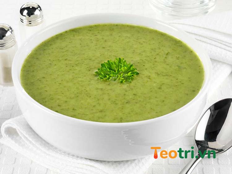 Sử dụng cỏ mần trầu nấu súp đậu xanh 1