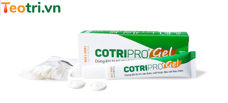 Sản phẩm Cotripro hỗ trợ chữa trĩ hiệu quả 1